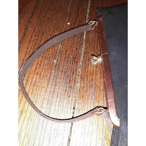 Vintage Melbourne Bags Black Velvet Frame Purse Bag Handbag - Picture 8 of 10